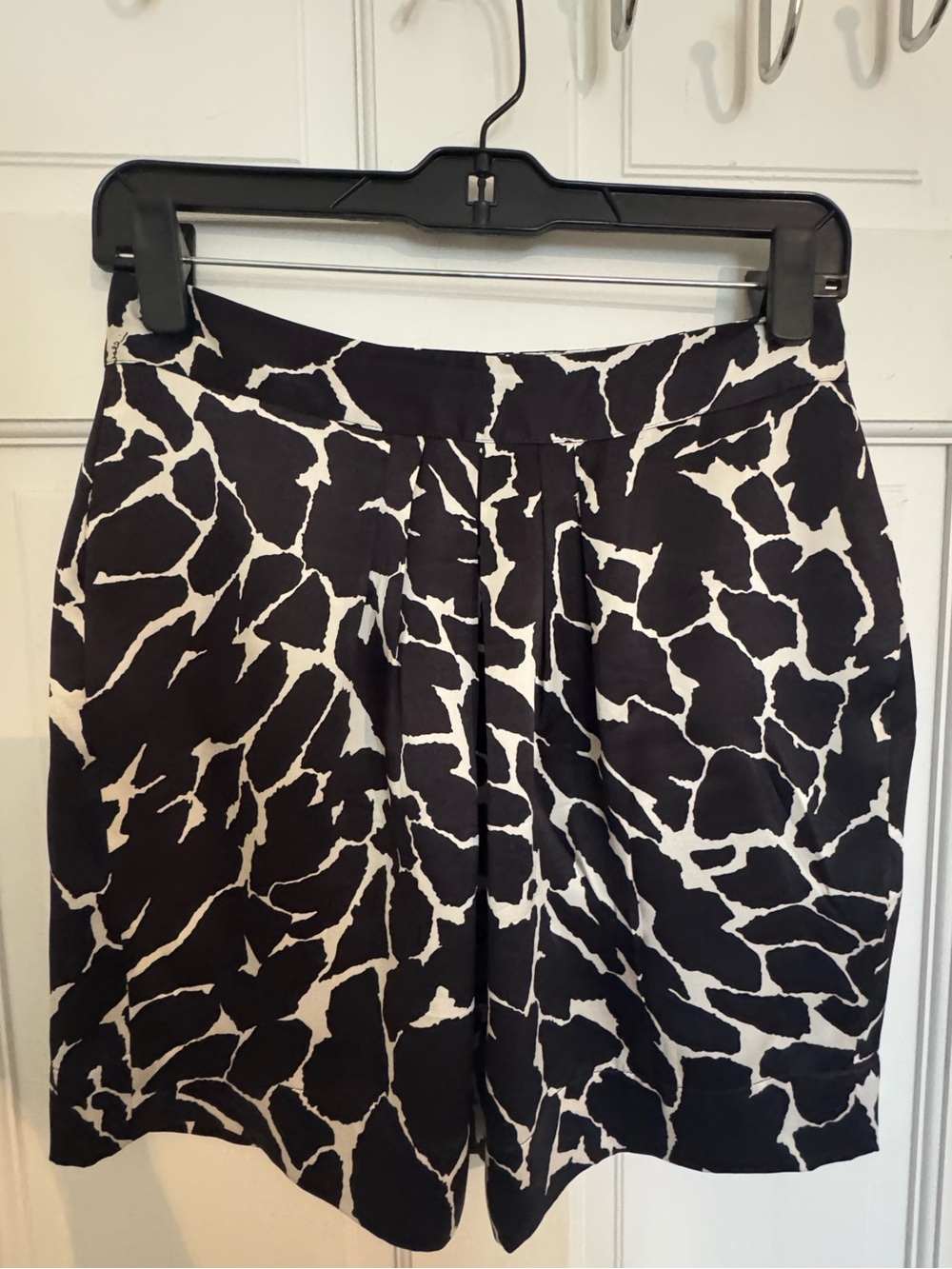 Just Cavalli  Black and White Abstract Print Skirt